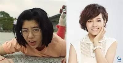 那些近視戴鏡暴丑的女明星們是做了什么變美了？？？